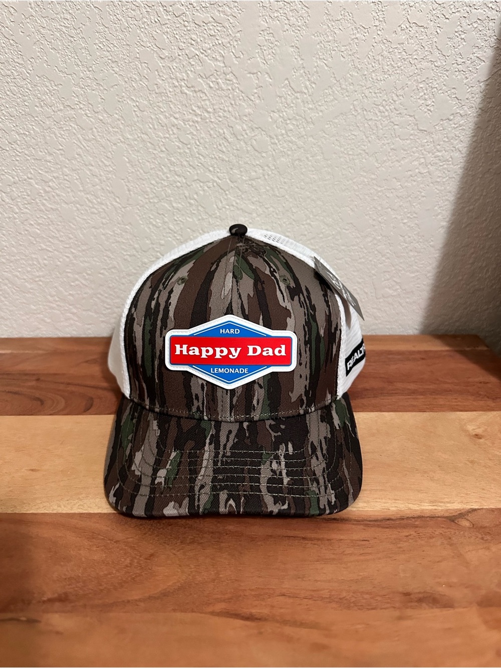 Happy Dad Hard Lemonade Realtree Trucker Hat NWT